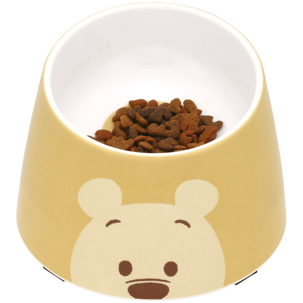 メラミン製 フード ボウル ペット 食器 エサ 犬 わんちゃん メラミン キャラクター スケーター skater PMFB1 くまのプーさん プーさん Pooh 女性 レディース【いぬ 餌 エサ 皿 ワンちゃん】