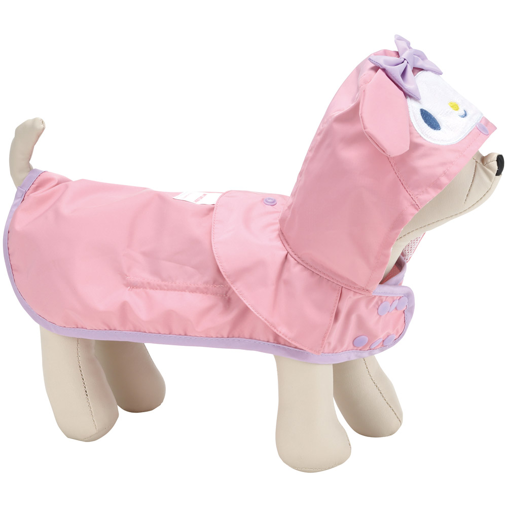 【メール便対象品】 犬用 レインポンチョ Sサイズ お散歩 おでかけ 雨 雨の日 超小型犬用 撥水 スケーター skater PRAPO1 マイメロディ マイメロ サンリオ 女の子 女子【超小型犬 S サイズ 犬 ドッグウェア】