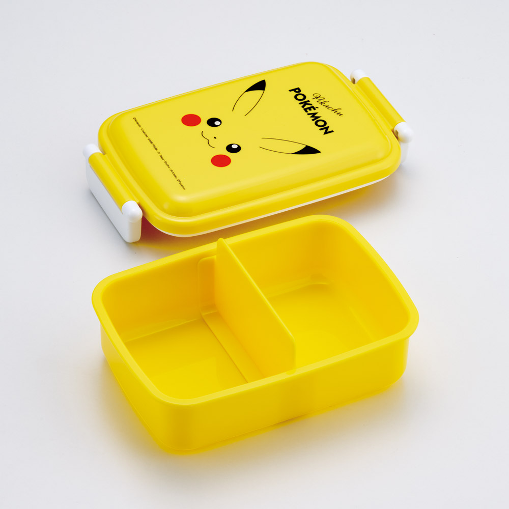 スケーター お弁当箱 一段 450ml かわいい キャラクター 食洗機対応 子供 キッズ 仕切り skater RBF3AN ポケットモンスター ポケモン ピカチュウ フェイス 25年【弁当箱 ランチボックス 小学生 幼稚園 食洗機 幼児】