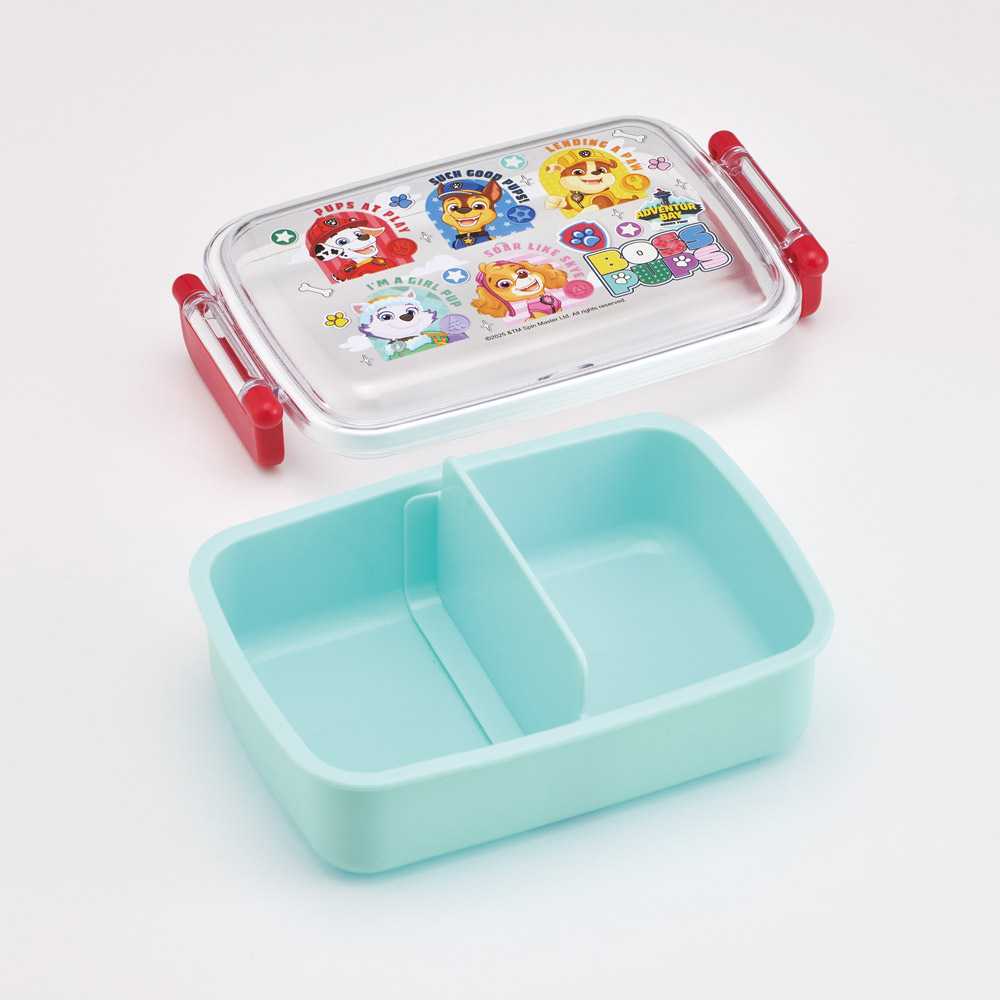 スケーター お弁当箱 一段 450ml かわいい キャラクター 食洗機対応 子供 キッズ 仕切り skater RBF3AN パウ パトロール 26年 パウパト 男の子 男子 男児【弁当箱 ランチボックス 小学生 幼稚園 食洗機 幼児】