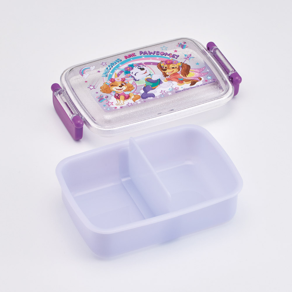 スケーター お弁当箱 一段 450ml かわいい キャラクター 食洗機対応 子供 キッズ 仕切り skater RBF3AN パウ パトロール ユニコーン パウパト 女の子【弁当箱 ランチボックス 小学生 幼稚園 食洗機 幼児】