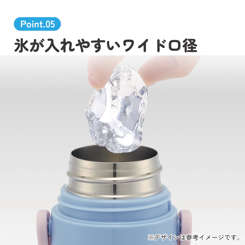 【送料無料】子供用 470ml 直飲み ダイレクト ステンレスボトル skater SDC4 すみっコぐらし 夢みるしっぽず
