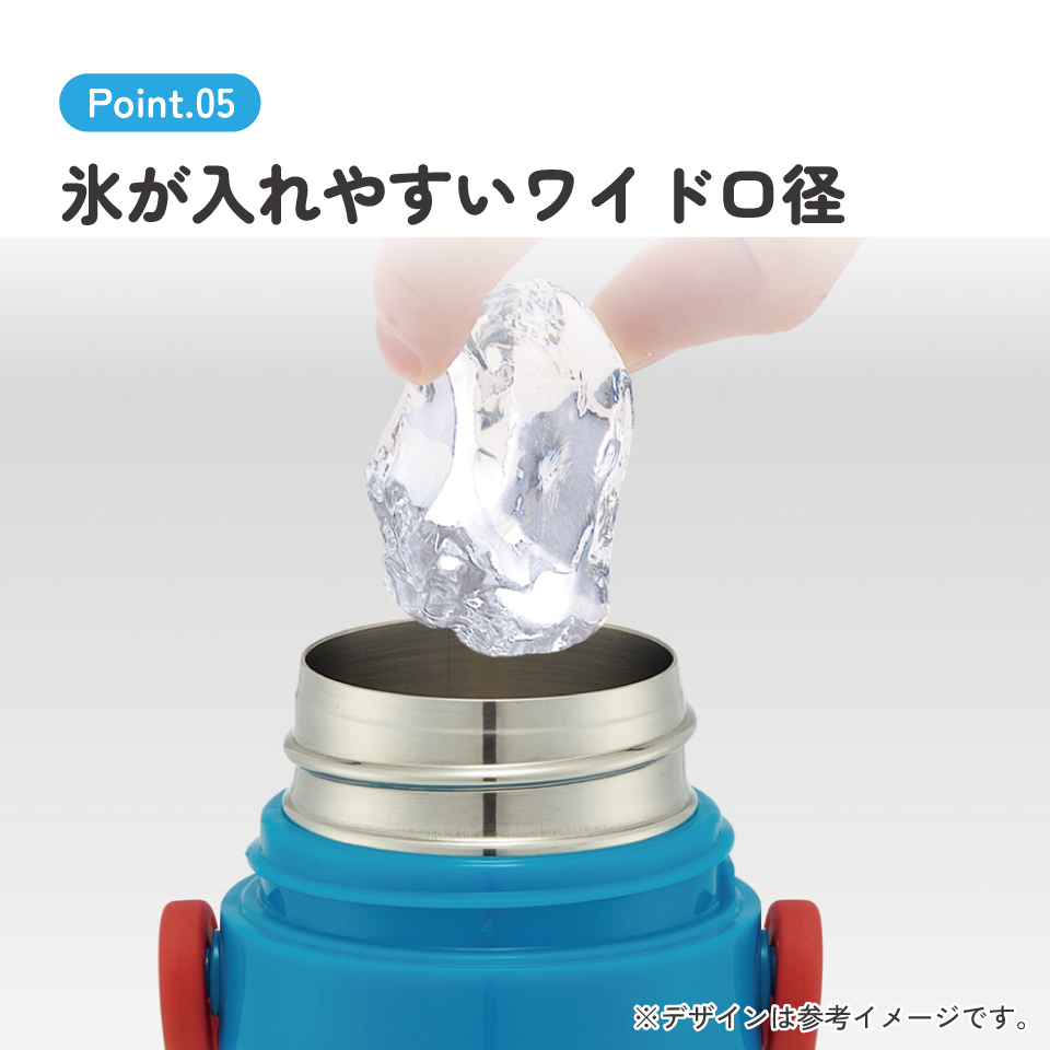 【送料無料】スケーター 水筒 子供 470ml 直飲み ダイレクト キッズ ステンレスボトル skater SDC4 パウ パトロール 26年 パウパト 男の子 男子 男児【幼稚園 キャラクター ワンタッチ こども 保冷 ショルダーベルト付き 子ども】