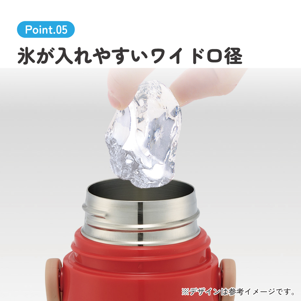 スケーター 水筒 子供 470ml 直飲み ダイレクト キッズ ステンレスボトル skater SDC4 バーガーコンクス BURGER CONX 男の子 女の子【幼稚園 キャラクター ワンタッチ こども 保冷 ショルダーベルト付き 子ども】