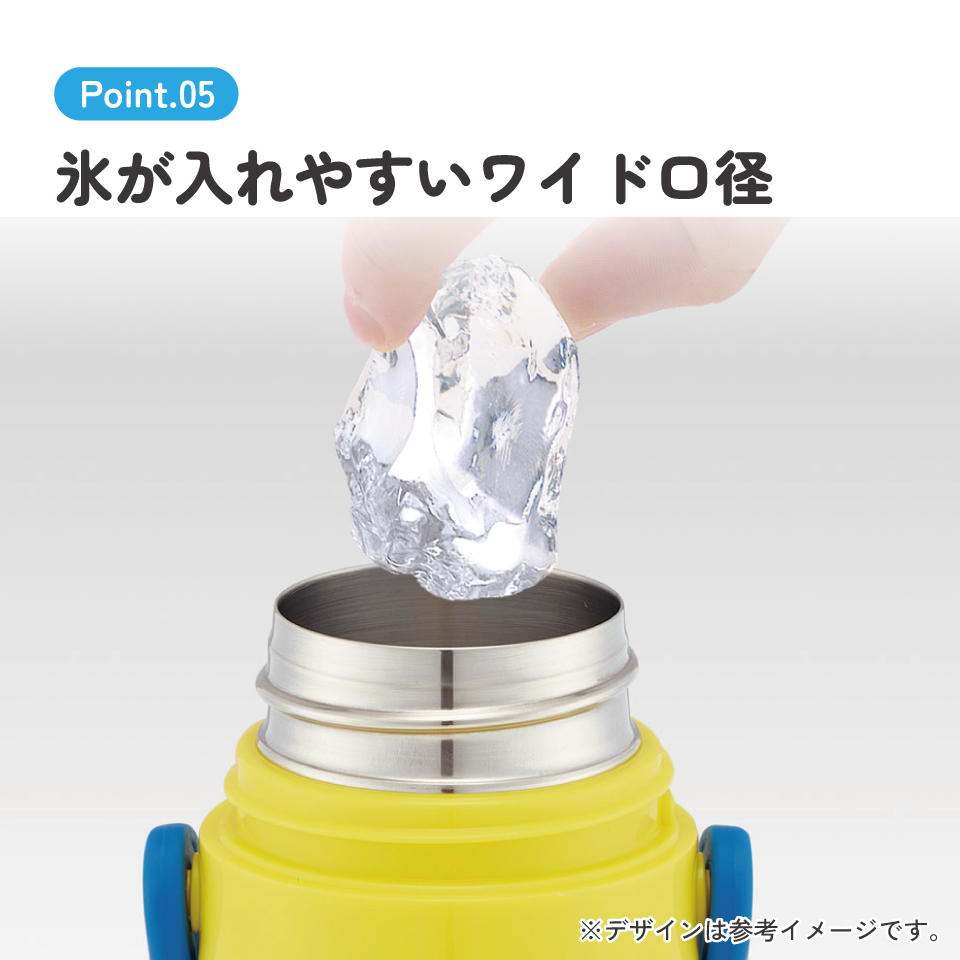 【送料無料】スケーター 水筒 子供 470ml 直飲み ダイレクト キッズ ステンレスボトル skater SDC4 パペットスンスン PUPPET SUNSUN グッズ【幼稚園 キャラクター ワンタッチ こども 保冷 ショルダーベルト付き 子ども】