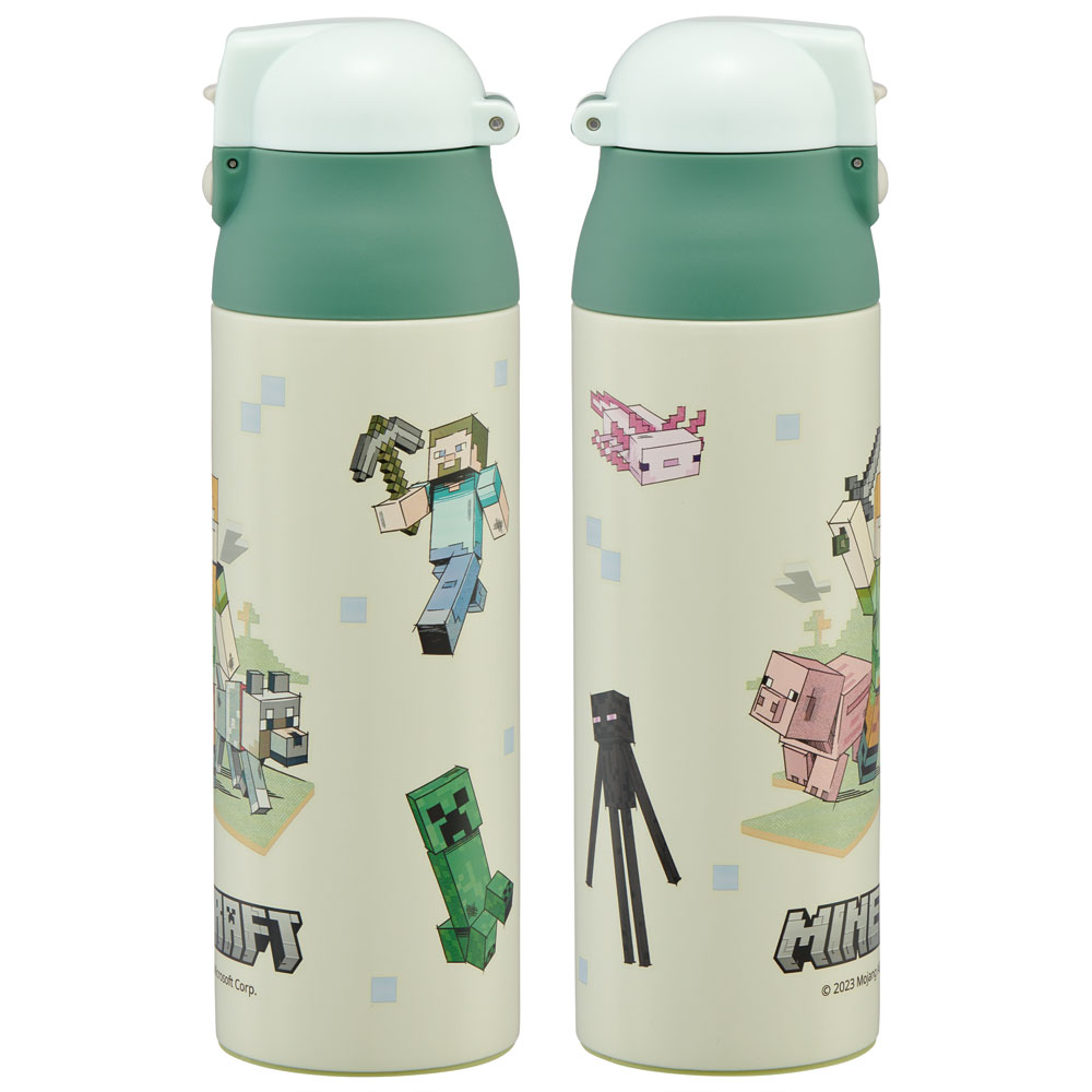 ワンプッシュステンマグボトル 500ml Minecraft Ex/SDPC5_4973307663819