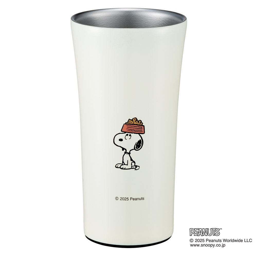 スケーター タンブラー ステンレス 300ml 真空断熱タンブラー 保温 保冷 skater おしゃれ かわいい STB3N スヌーピー バッジ SNOOPY ピーナッツ【キャラクター 真空2層 お誕生日 プレゼント 子供 キッズ コップ】