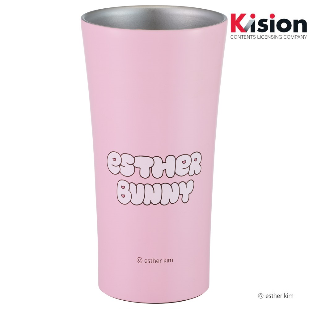 スケーター タンブラー おしゃれ 保温 保冷 ステンレスタンブラー 400ml キャラクター グッズ skater STB4N エスターバニー グッズ estherbunny うさぎ 韓国【コップ 割れない プレゼント ギフト お返し 小学生 食器】