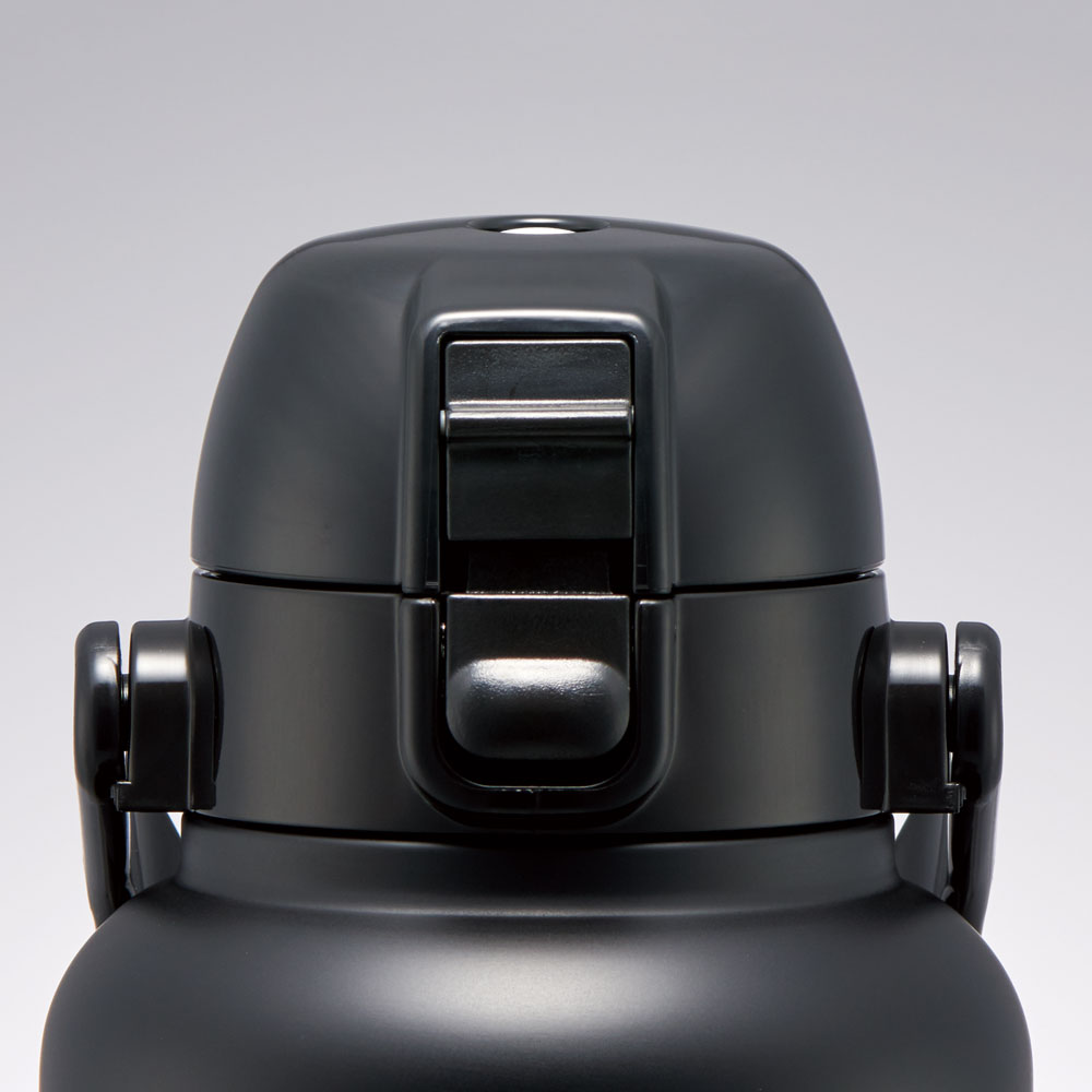 ハンドル付ワンプッシュダイレクトボトル 1500ml ブラック/STD15H_4973307596803