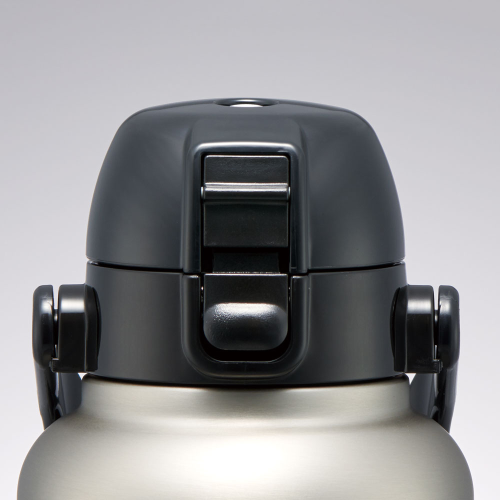 ハンドル付ワンプッシュダイレクトボトル 1500ml シルバー/STD15H_4973307596810