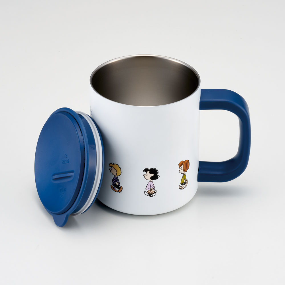 【送料無料】フタ付き ステンレス マグ カップ コップ 330ml 保温 保冷 スケーター skater STMG4N スヌーピー SNOOPY ピーナッツ 女性 レディース