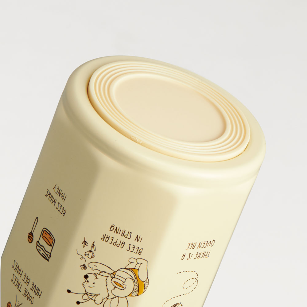 八角形 ステンレス マグ ボトル 水筒 350 350ml 直飲み 保温 保冷 おしゃれ スケーター skater STO4 くまのプーさん プーさん Pooh 女性 レディース
