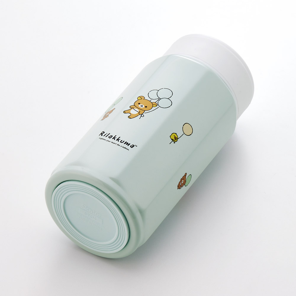 八角形 ステンレス マグボトル 水筒 350ml 保冷 保温 直飲み 大人 キャラクター skater スケーター STO4 リラックマ ふわっと風船 Rilakkuma 女の子 女性