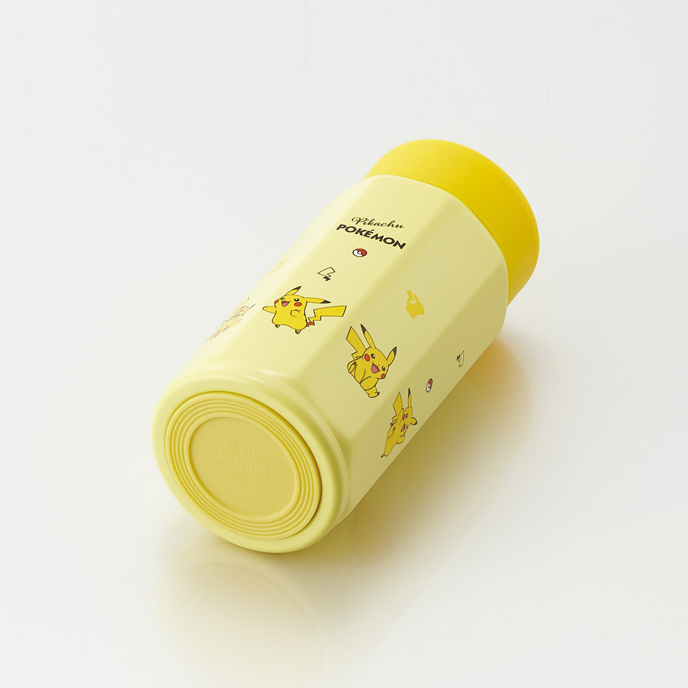 八角形 ステンレス マグボトル 水筒 350ml 保冷 保温 直飲み 大人 キャラクター skater スケーター STO4 ポケットモンスター ポケモン ピカチュウ 男の子