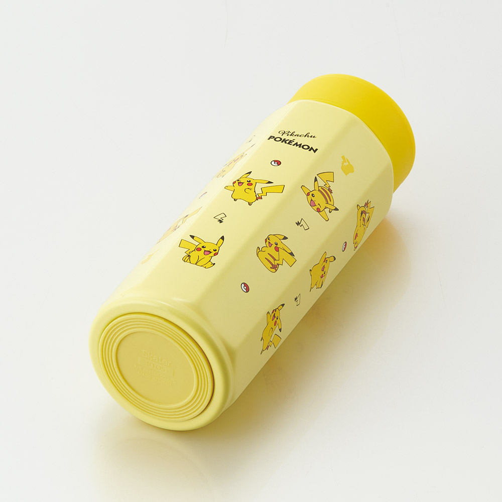 【送料無料】八角形 ステンレス マグボトル 水筒 500ml 保冷 保温 直飲み 大人 キャラクター skater スケーター STO5 ポケットモンスター ポケモン ピカチュウ 男の子