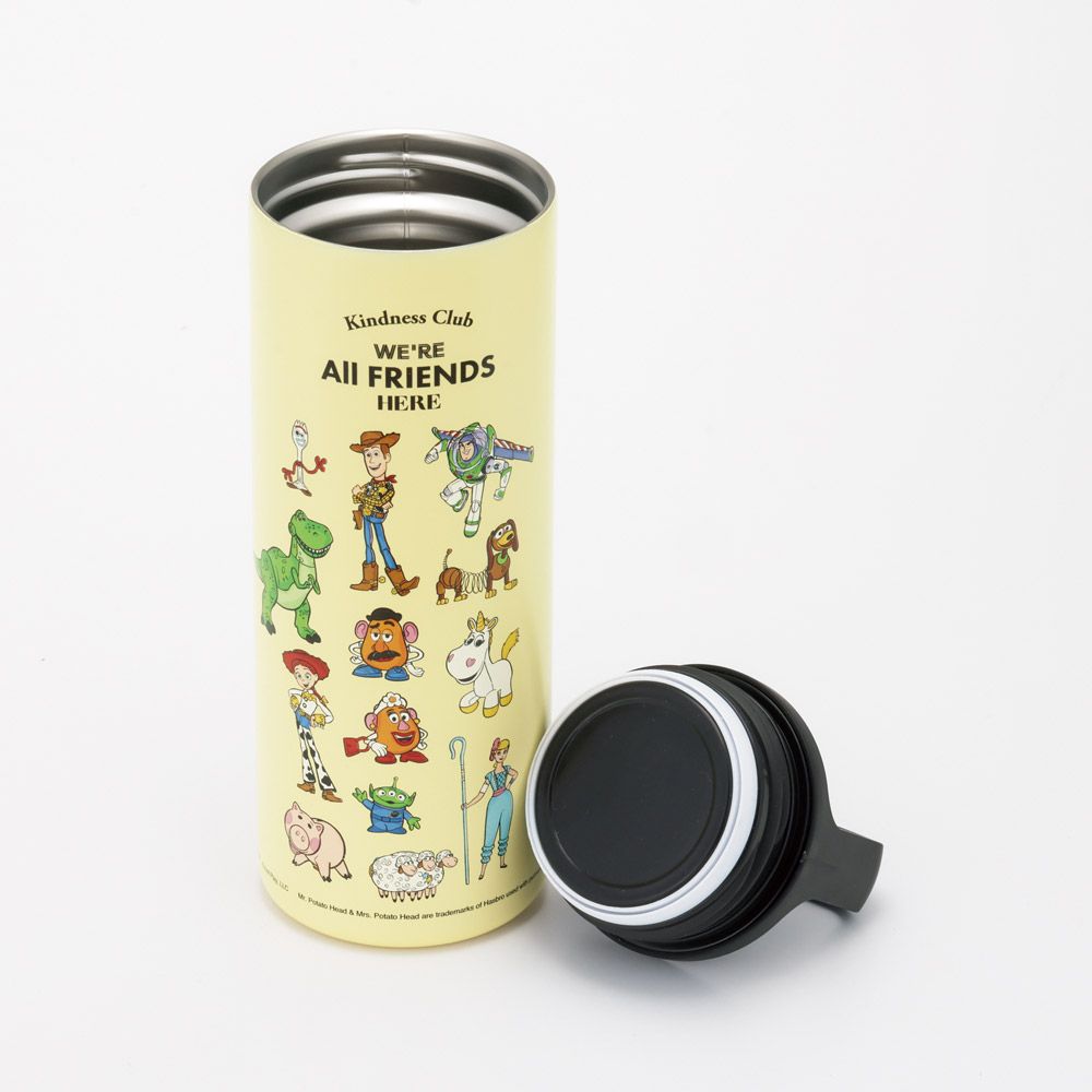 スケーター スクエアハンドル付 ステンレス マグボトル 水筒 450ml 保温 保冷 直飲み skater STSQH5 トイストーリー トイ・ストーリー 男の子 女の子【保冷保温 マイボトル おしゃれ かわいい マグ ボトル】