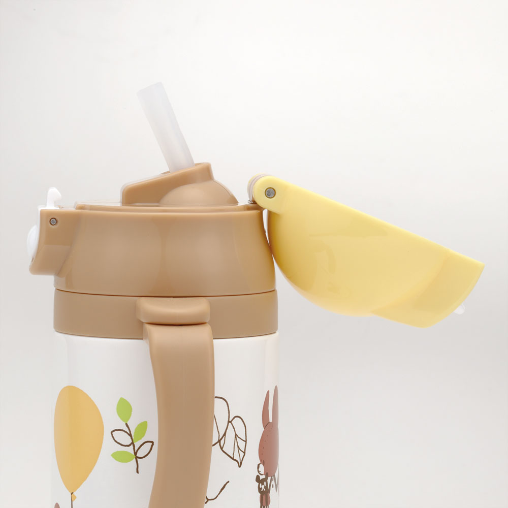 【送料無料】超軽量2WAYストローステンマグ 350ml くまのがっこう／STWM3N_4973307628122