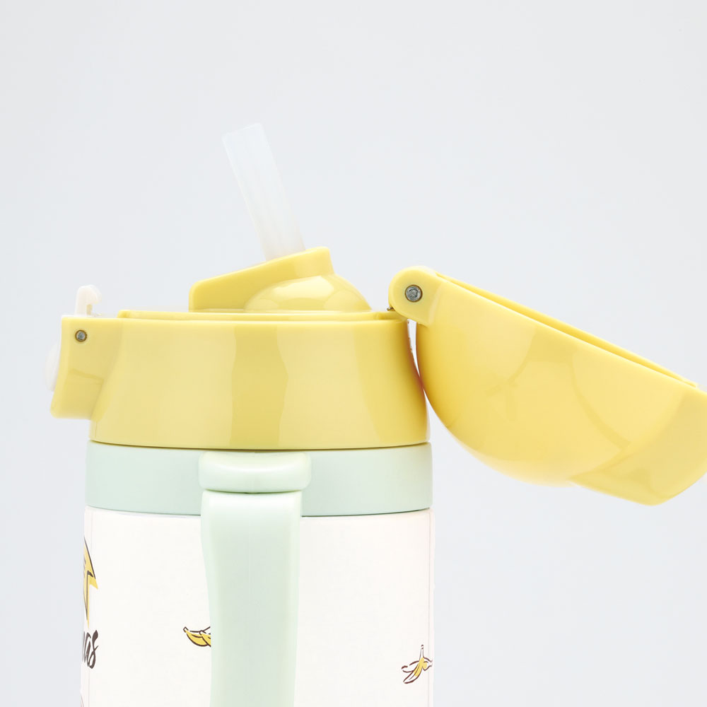【送料無料】超軽量2WAYストローステンマグ 350ml おさるのジョージ／STWM3N_4973307662676