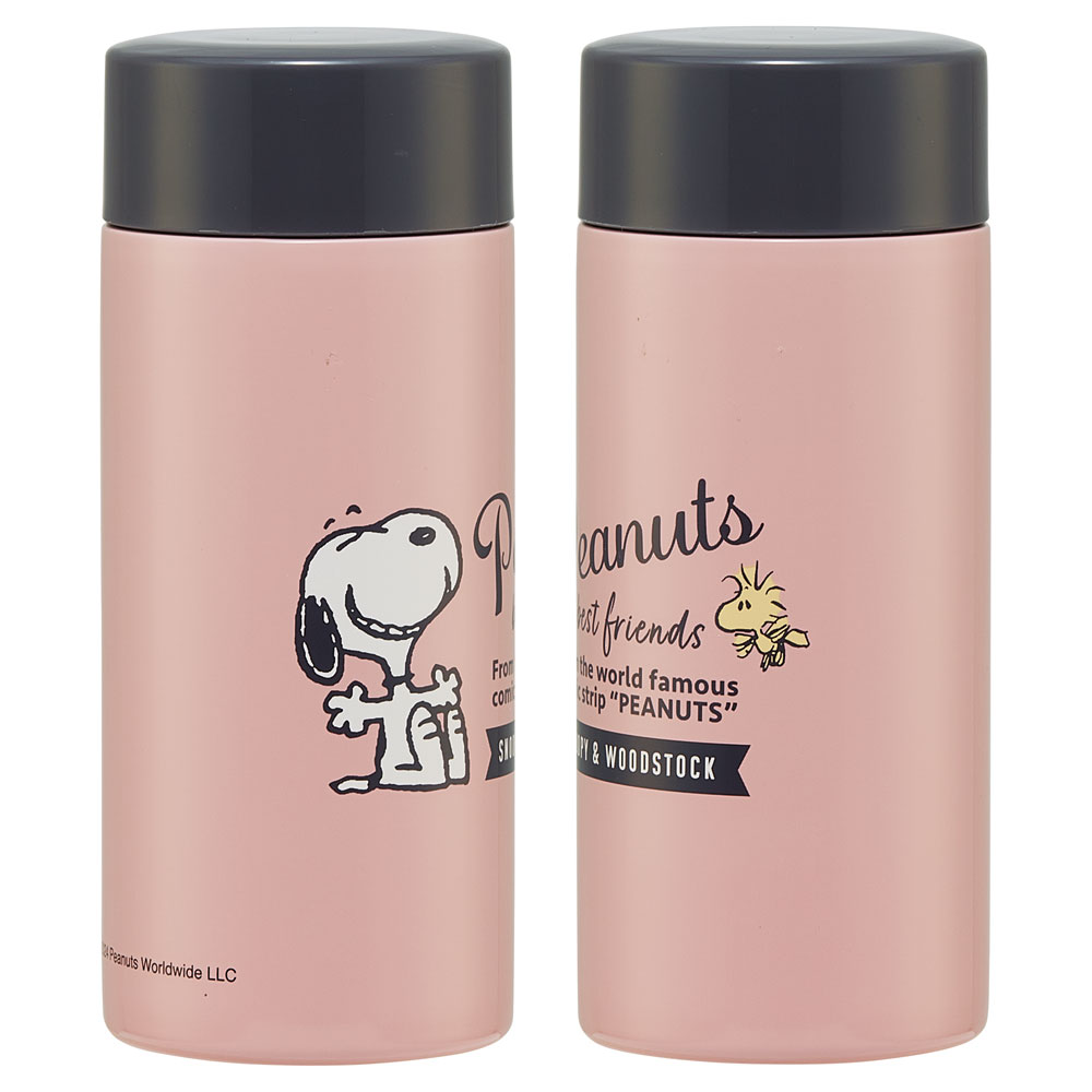【送料無料】超軽量ステンレスマグボトル 250ml スヌーピー バッジ/STYL2_4973307679438
