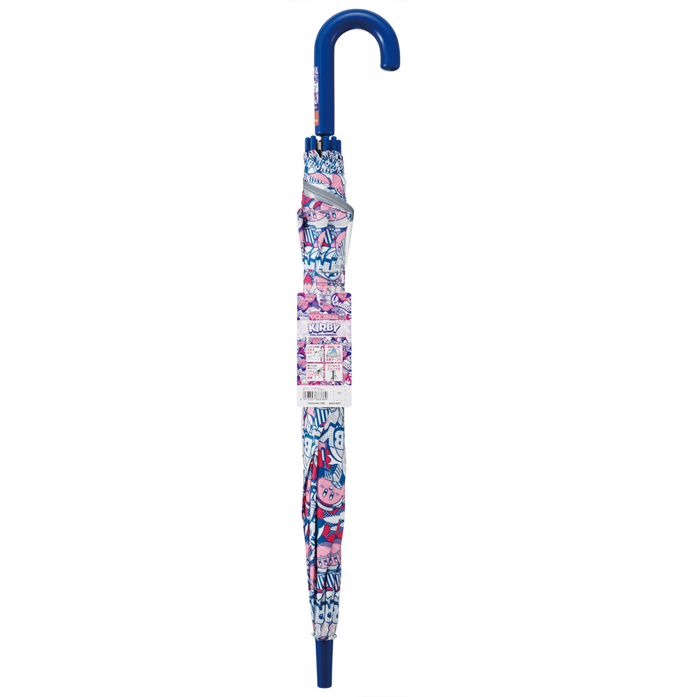 【送料無料】子供用 ジャンプ 傘 50cm 子供 子供用傘 長傘 かさ カサ 雨傘 キッズ こども スケーター skater UB50C 星のカービィ カービィ 任天堂 男の子 男子 【 レイン】