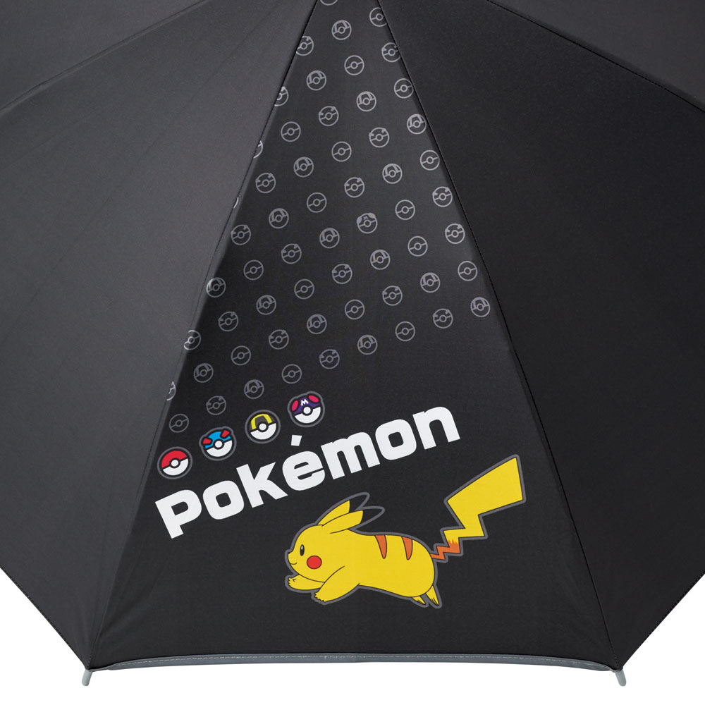 【送料無料】子供 傘 55cm 晴雨兼用 ジャンプ式 ジャンプ傘 8歳 9歳 10歳 小学校 小学生 通学 skater スケーター UBSR3 ポケットモンスター ポケモン ピカチュウ 男の子 【 レイン】
