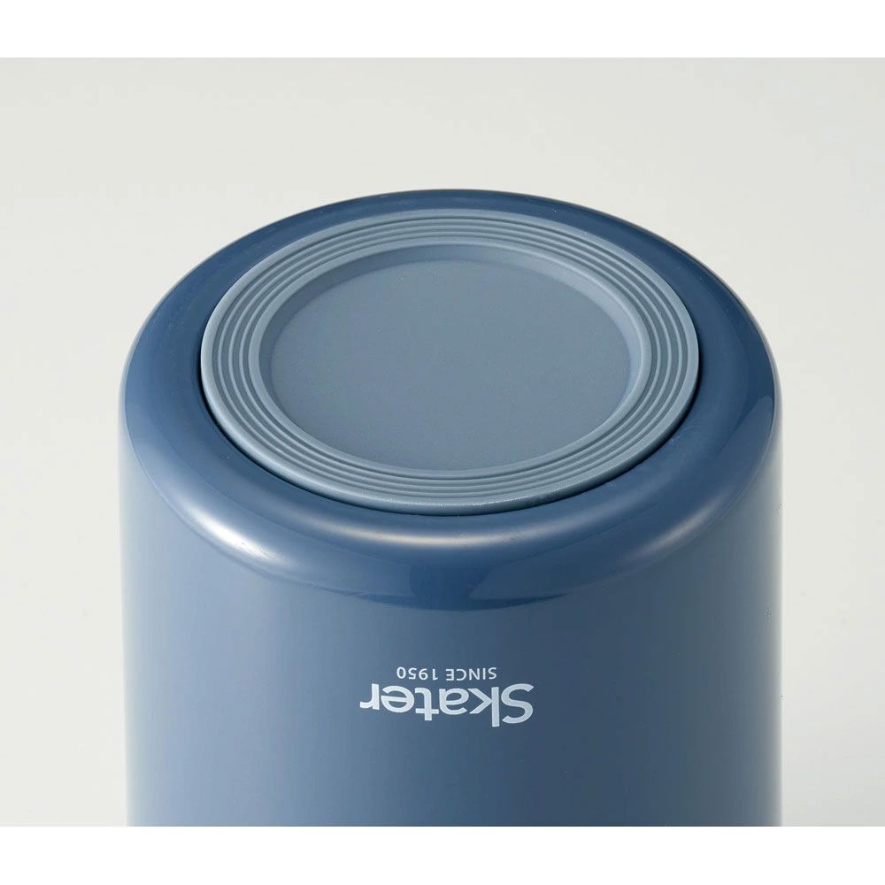 【送料無料】折りたたみ ハンドル付き 保温 保冷 デリカポット 500ml お弁当 ランチ スケーター skater LJFO5AG グローバルカラー アッシュブルー