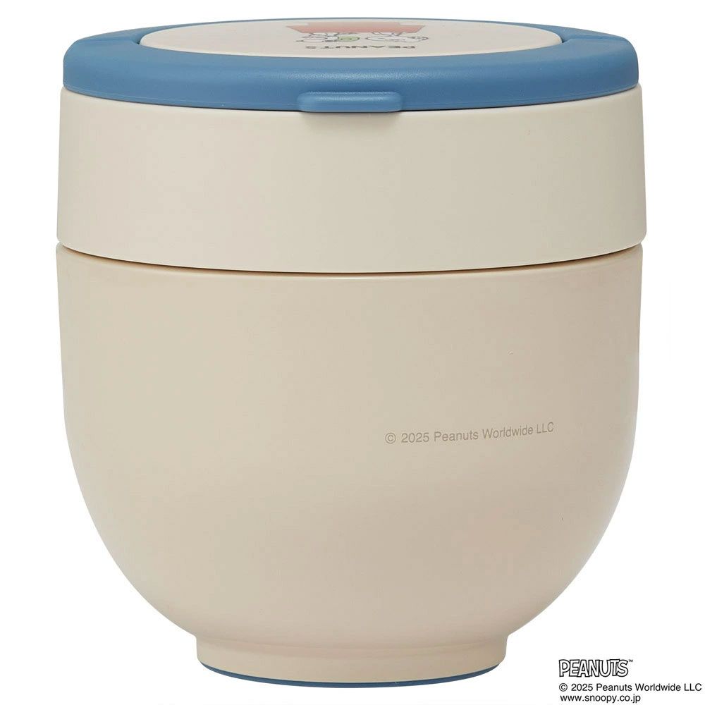 【送料無料】スケーター 保温弁当箱 540ml 小さめ 持ち手付き どんぶり ステンレスランチジャー 保温保冷 ランチ skater LDNO6AG スヌーピー SNOOPY Goodday ピーナッツ 女性【折り畳み コンパクト】