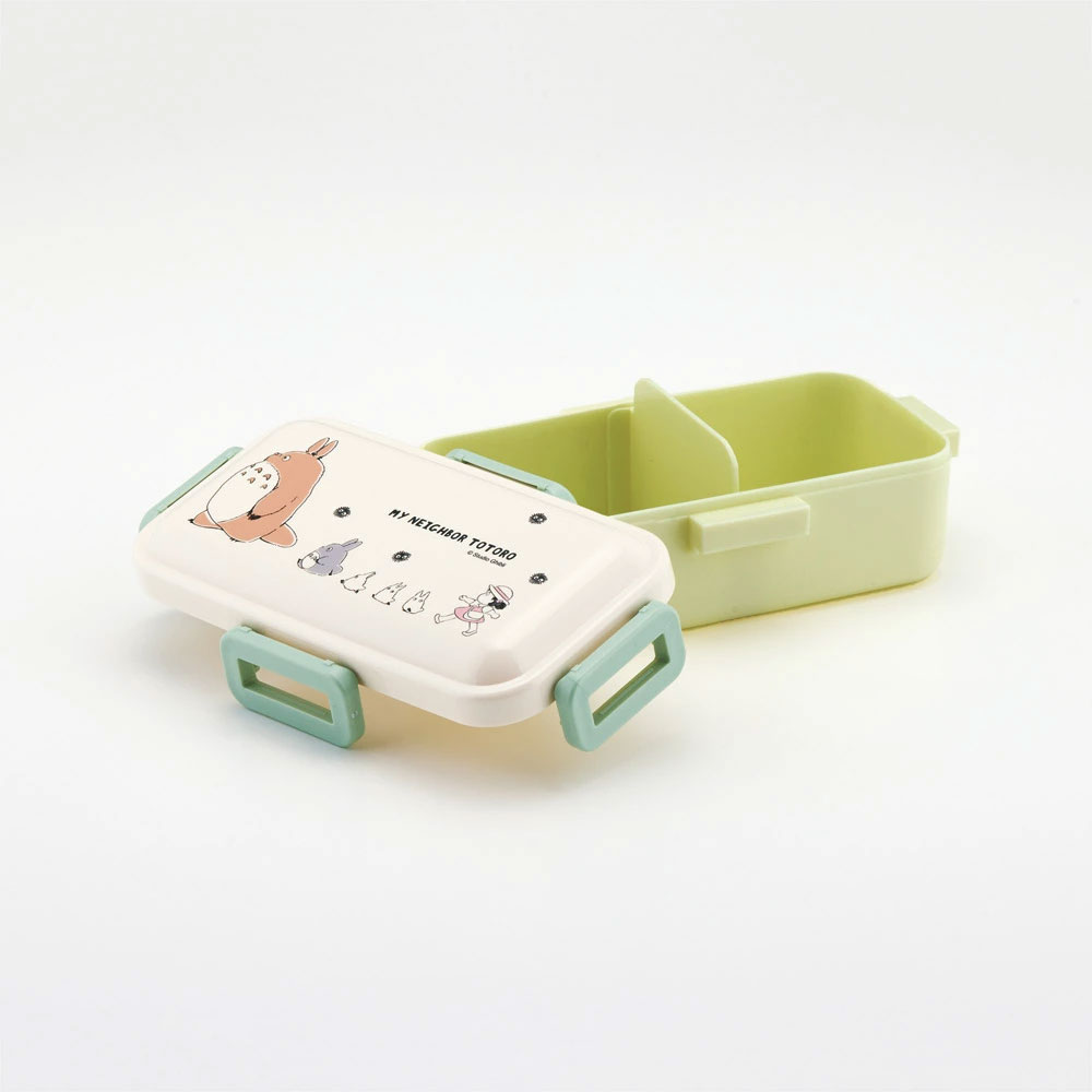 スケーター 弁当箱 530ml 大人 一段 仕切り 食洗機 レンジ 対応 日本製 ランチボックス skater PFLB6 となりのトトロ 行進 totoro スタジオジブリ 女性【レディース 4点ロック お弁当箱 ドーム型 1段 食洗機OK】