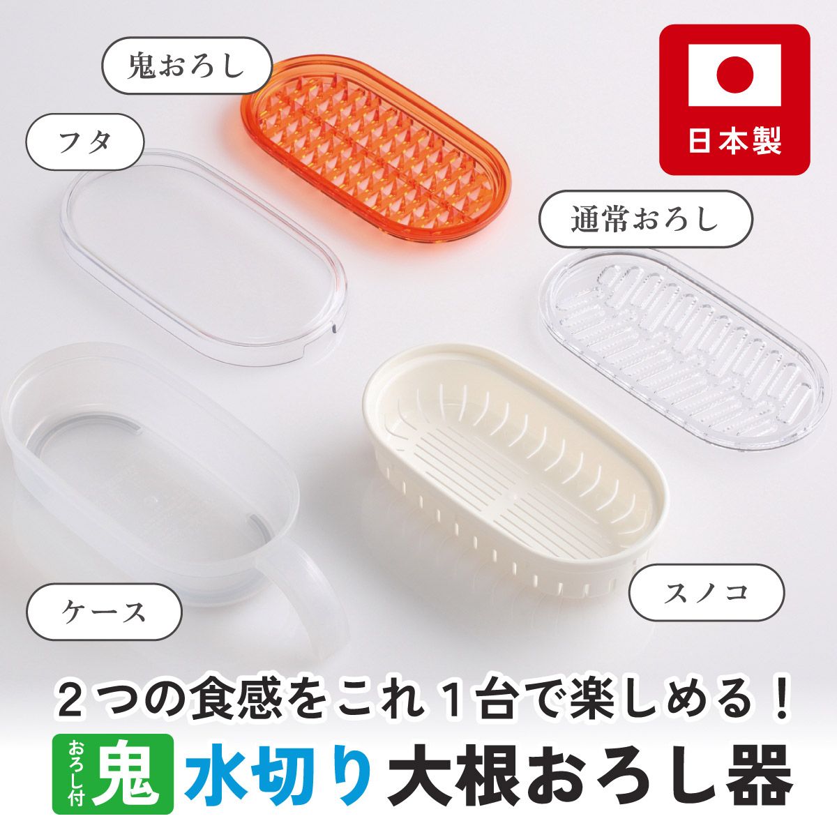 大根おろし器 すのこ付き スケーター