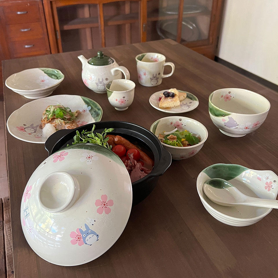 とんすい ボウル どんぶり 鍋 取り皿 鉢 食器 グッズ プレゼント 子供 誕生日 おしゃれ スケーター CTS1【キャラクター 和柄 焼物 陶器 陶磁器 かわいい 和食 ご飯茶碗 贈り物 となりのトトロ totoro スタジオジブリ 女性】