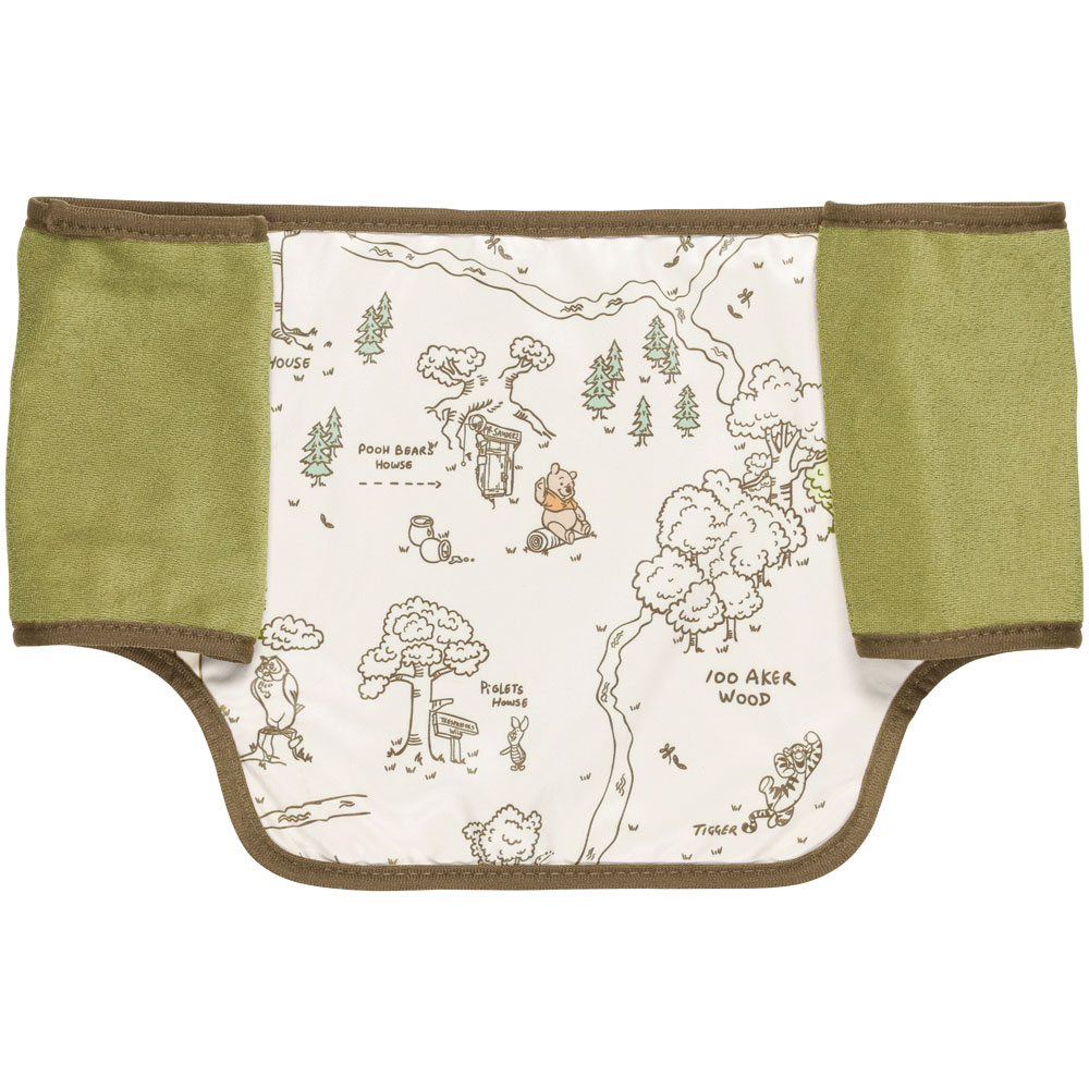 抱っこひも用 よだれ カバー くまのプーさん ベビー 用品 汚れ 防止 予防 便利 BYC2 スケーター【胸当て 肩ひも お出かけ おでかけ 外出 キャラクター ディズニー Disney】