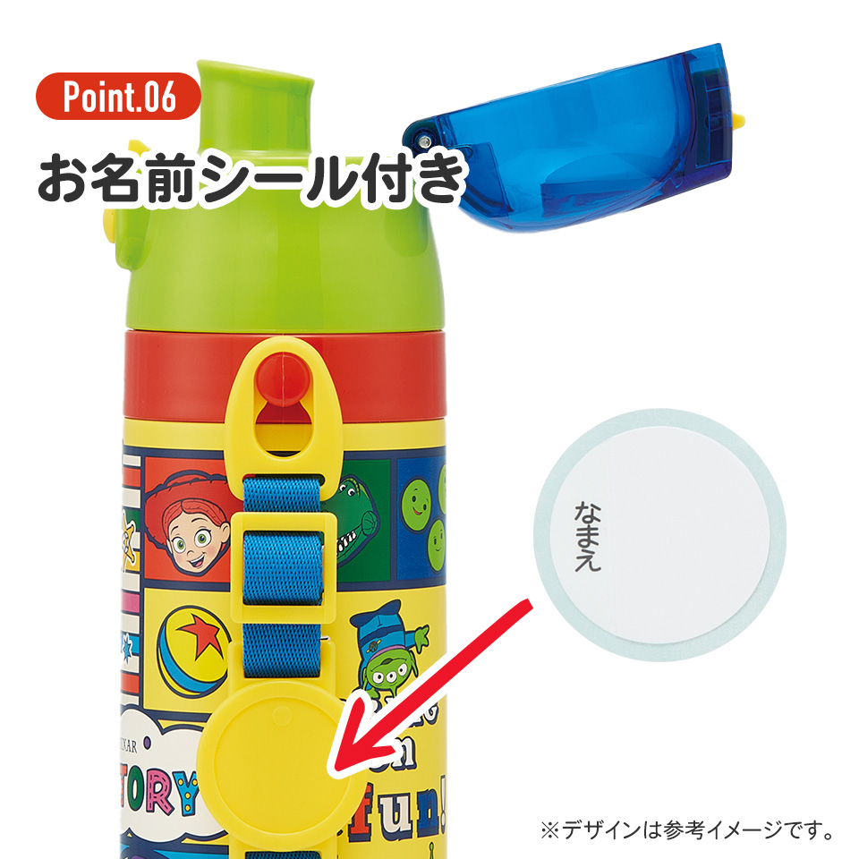 【送料無料】超軽量 直飲み コップ飲み兼用 2WAYステンレスボトル 470ml/430ml トイ・ストーリー25/SKDC4_4973307689871