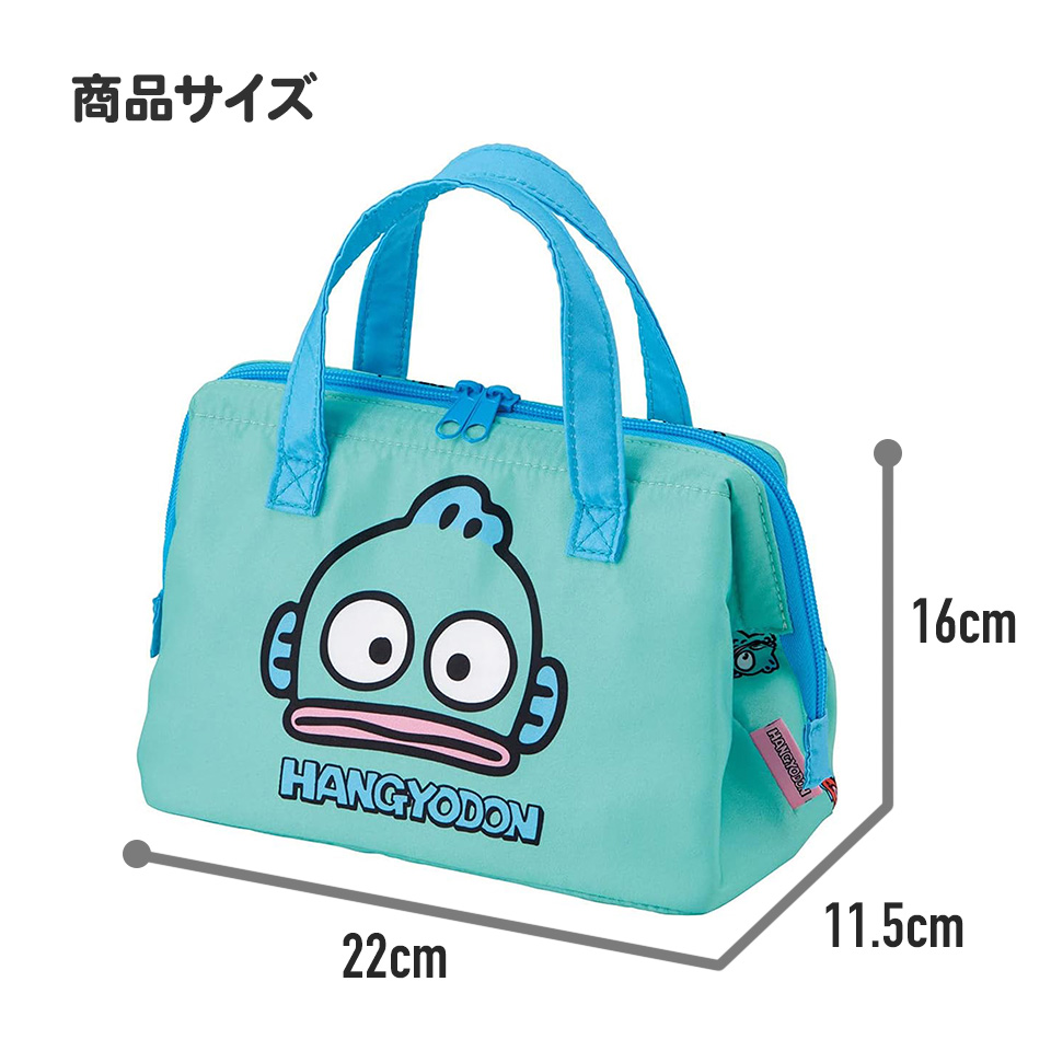 がま口型ランチバッグ はんぎょどん/KGA1_4973307551598