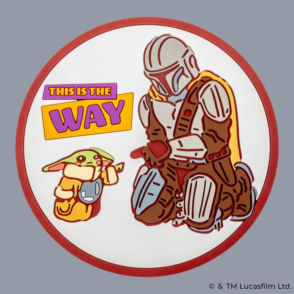 スケーター キャラクター ミステリーボックス ラバーコースター 単品 可愛い おしゃれ RCSTB1 skater スター・ウォーズ マンダロリアン・アンド・グローグー【ブラインド コースター ランダム お楽しみ サプライズ】