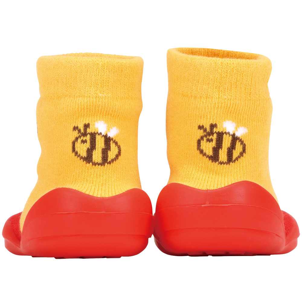 ソックス シューズ ギフトボックス XS 11.3cm ベビー 靴 赤ちゃん BSSHL1G スケーター skater くまのプーさん プーさん Pooh 男の子 女の子【キャラクター 靴下 くつ クツ ファーストシューズ】
