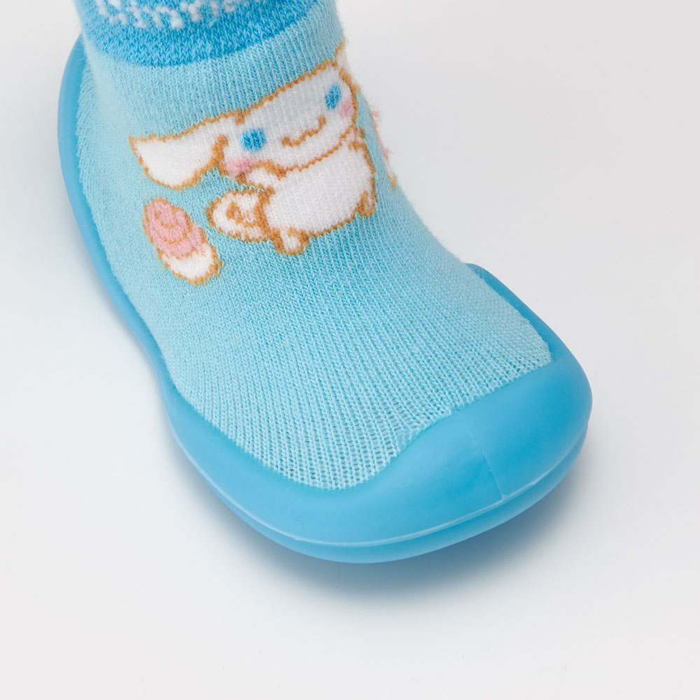 ソックス シューズ XS 11.3cm ベビー ファースト シューズ 靴 赤ちゃん BSSHL1 スケーター skater シナモロール シナモン サンリオ 女の子 女子【キャラクター 靴下 くつ クツ ファーストシューズ 室内履き ベビーシューズ 子供】