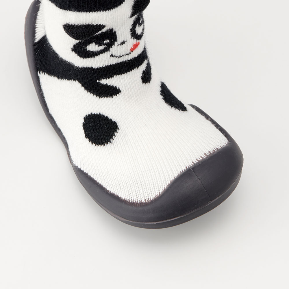 ソックス シューズ L 13.3cm ベビー ファースト シューズ 靴 赤ちゃん BSSHL4 スケーター skater ごぱん ゴパン パンダ パンダ柄 ぱんだ 男の子 女の子【キャラクター 靴下 くつ クツ ファーストシューズ 室内履き ベビーシューズ 子供】