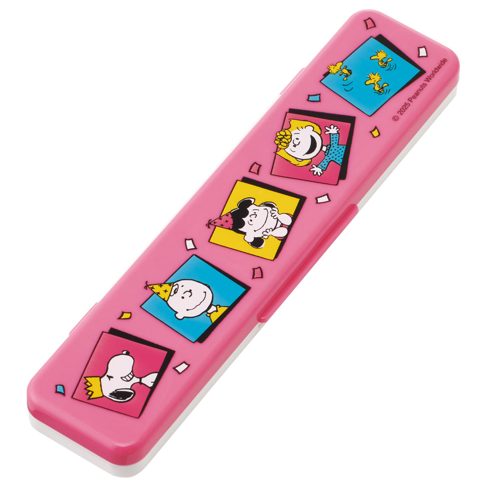 抗菌音が鳴らないコンビセット(箸・スプーン) 箸18cm PEANUTS 75th Anniversary／CCS3SAAG_4973307705366
