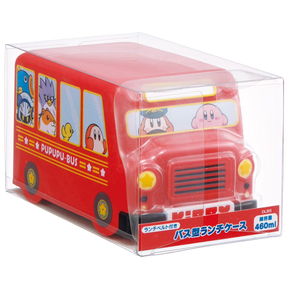 弁当箱 バス型 お弁当箱 二段 子供 幼稚園 保育園 小学生 かわいい 車 小さめ skater DLB5 スケーター 星のカービィ カービィ 任天堂 男の子 男子