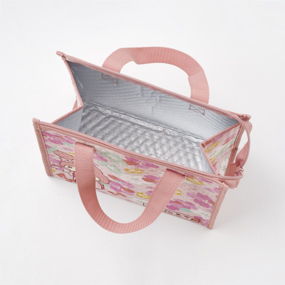 スケーター ランチバッグ 保冷バッグ 保冷 弁当 保冷バック 大きめ 不織布 バッグ お弁当 子供 skater FBC1 マイメロディ マイメロ サンリオ 和柄 和風 桜 和【キャラクター マチ 広い ランチ 母の日 おしゃれ 学生】