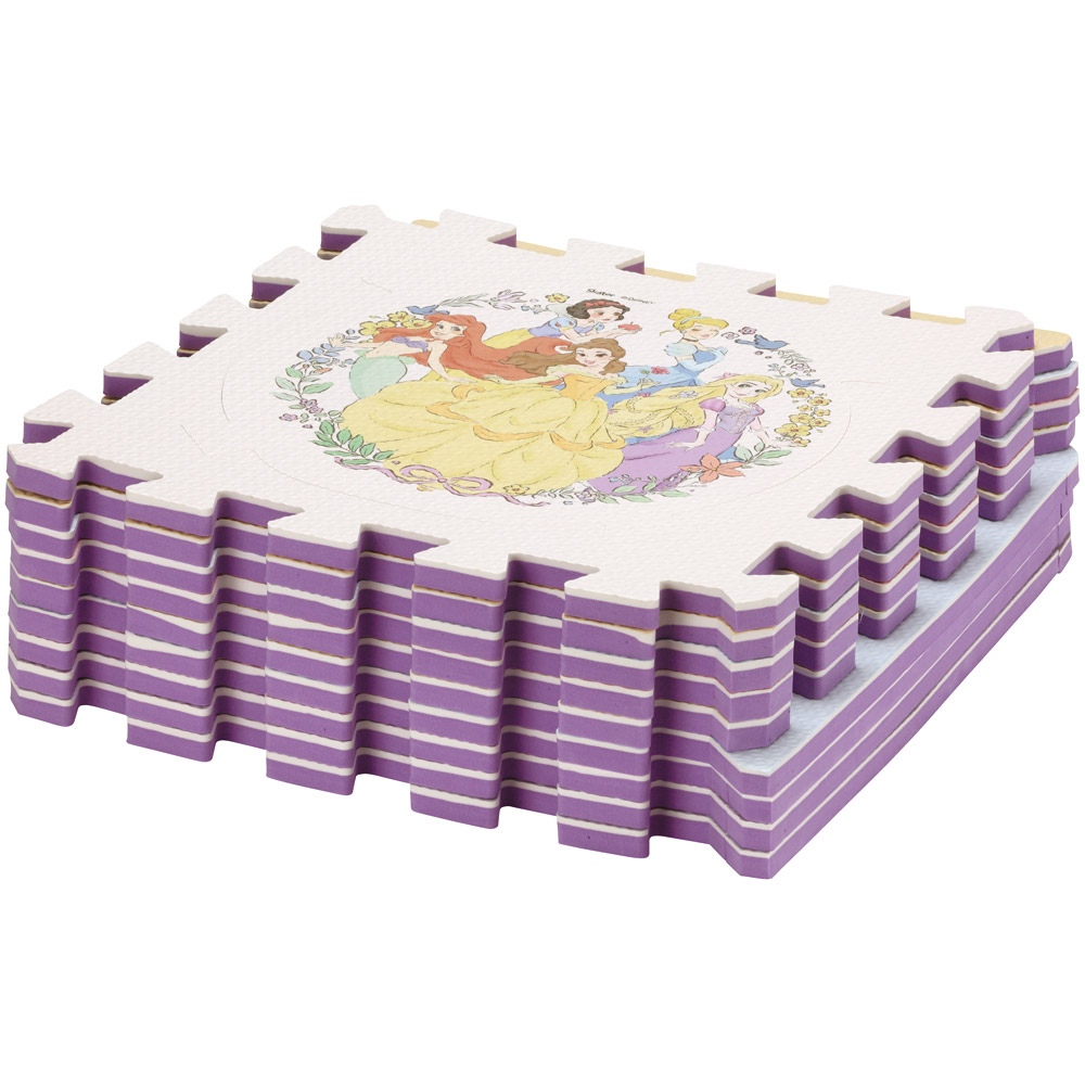 【送料無料】パズルマット キャラクター 床 汚れ 傷 キズ 防止 対策 子供 キッズ 可愛い スケーター skater IPZM1 ディズニー プリンセス 女の子 女子【マット 部屋 床 保護 衝撃 軽減】