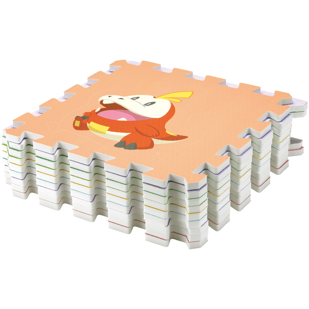 スケーターパズルマット キャラクター コーナー ジョイント パズル キッズ マット 子供 skater IPZM1 ポケットモンスター (C) ポケモン ニャオハ パモ ゲンガー【ジョイントマット プレイマット フロアマット かわいい】