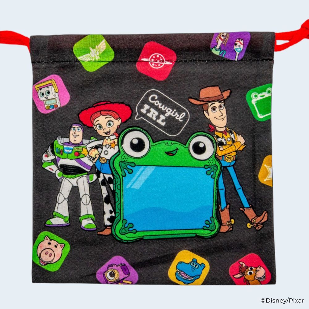 スケーター キャラクター ミステリーボックス巾着 単品 Mサイズ KBBC21 skater トイストーリー5 トイ・ストーリー 男の子 女の子【ブラインド ランチ巾着 ランダム お楽しみ サプライズ】