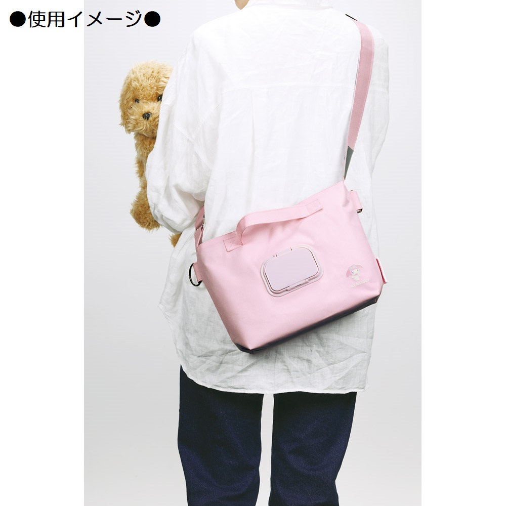 ポケット 付き お散歩 バッグ ランチバッグ バック ランチバック ミニトート skater KBOS1 スケーター マイメロディ マイメロ サンリオ 女の子 女子【弁当箱バッグ お弁当バッグ カバン かばん おしゃれ お出かけ】