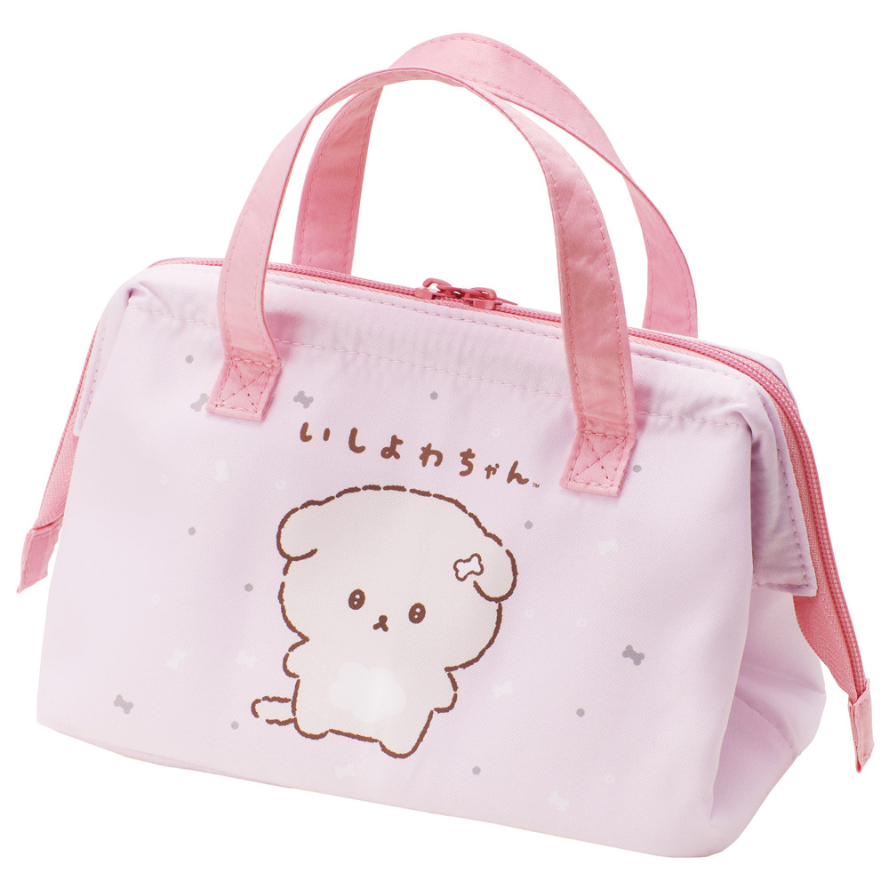 【メール便対象品】 スケーター ランチバッグ お弁当 保冷バッグ 保温保冷 がま口 おしゃれ skater KGA1 いしよわちゃん グッズ サンエックス【ランチバック おしゃれ かわいい 保温バッグ 保冷バッグ キャラクター】