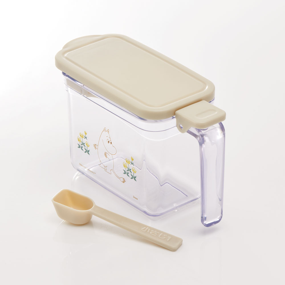調味料 ポット 380ml ワンプッシュで開く 調味料 入れ 容器 砂糖 塩 KHP1 スケーター skater ムーミン Moomin リトルミイ 女性 レディース