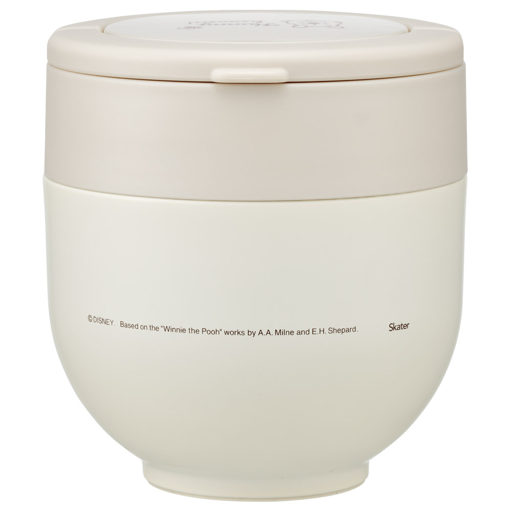 【送料無料】スケーター 保温弁当箱 540ml 小さめ 持ち手付き どんぶり ステンレスランチジャー 保温保冷 ランチ skater LDNO6 くまのプーさん プーさん Pooh 女性 レディース【丼 折り畳み コンパクト カラー】