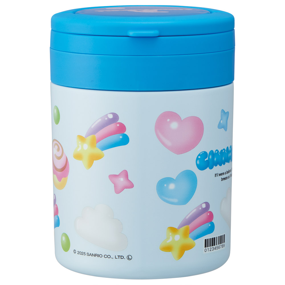 スケーター デリカポット 500ml 保温 保冷 スープジャー ハンドル付き 可愛い キャラクター skater LJFO5 シナモロール シナモン サンリオ 女の子 女子【フードジャー スープ 持ち運び お弁当 ステンレス】