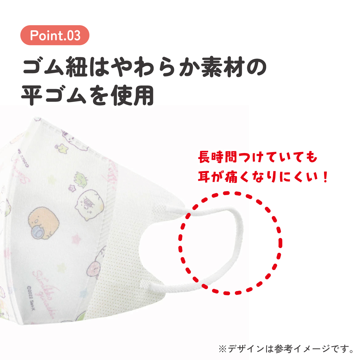 子供立体マスク Mサイズ/25枚入りすみっこ 星空さんぽ/MSKS25_4973307627095/スケーター