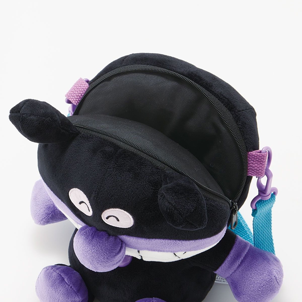 スケーター ばいきんまん ぬいぐるみ リュック キャラクター 子供 リュックサック かわいい skater NRYU1 アンパンマン あんぱんまん【子ども キッズ こども 可愛い ファスナー 3WAY】